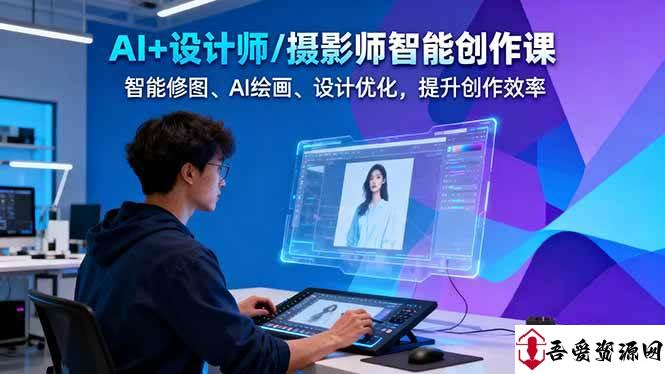 (16398期)AI+设计师/摄影师智能创作课:智能修图、AI绘画、设计优化,提升创作效率